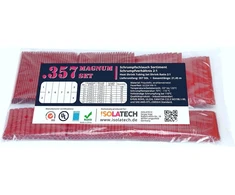 Isolatech 357 vnt. karščiui susitraukiančios movos, raudonos, 2:1