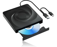 Išorinis "blu-ray" diskų įrenginys su Usb 3.0 ir Type-c