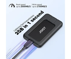 Kietasis diskas Išorinis Ssd diskas 512gb, Usb-c 3.2 Gen 2x2, 2000mb/s