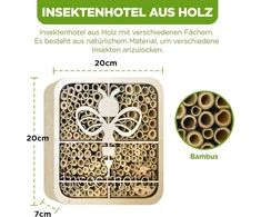 Isotronic Vabzdžių viešbutis sodo dekoravimui