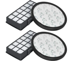 Jajadeal 2 filtrų rinkinys, skirtas Rowenta X-trem Power Cyclonic dulkių siurbliui, pakaitiniai filtro priedai, suderinami su Ro69xx modeliu
