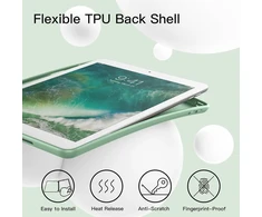 Jetech dėklas Ipad 9.7" (6/5 kartos) su pieštuko laikikliu