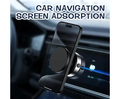 Joyye 360° pasukamas magnetinis telefono laikiklis automobiliui, 360° pasukamas magnetinis mobiliojo telefono laikiklis automobiliui, elektrinis siurbtukinis mobiliojo telefono laikiklis prietaisų skydeliui, telefono laikiklis sporto salei (juodas)