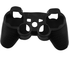 Juodas silikoninis dėklas Sony Ps3 valdikliui Playstation 3 Dualshock belaidžiam žaidimų valdikliui