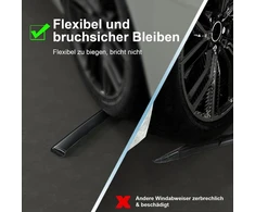 Juodi vėjo deflektoriai, suderinami su volkswagen golf vii, golf viii, 5 durų ir variant 2012-2023, automobilio langų apsauga nuo lietaus, 4 vnt.