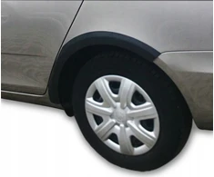 Juodos Abs plastiko ratų arkų apdailos Skoda Fabia I kombi 1999-2008