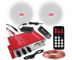Jvc Bluetooth Mp3 Usb Aux lubų garso sistema