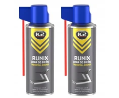 K2 Profesionalus silikoninis tepalas bėgimo takeliams 2x400 ml