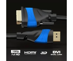 Kabeldirekt Hdmi prailginimo laidas su specialiu A.i.s. ekranavimu - 5x 2m (4k @ 60hz Ultra Hd - didelės spartos Hdmi su Ethernet, prailginimo laidas Blu-ray/ps5/XBOX Series/switch)