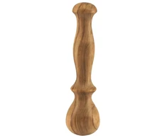 Kaimiškas alyvmedžio grūstuvas su ergonomiška rankena, 14 cm