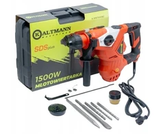 Kaltmann Sds Plus 1500w perforatorius-kaltas, rinkinys + lagaminas