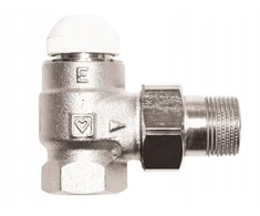 Kampinis termostatinis ventilis Herz 3/4, didinantis srautą