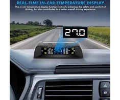 Kaolali tpms padangų slėgio stebėjimo sistema, vidaus temperatūros ekranas, įkrovimas saule ir usb funkcija, su spalvotu lcd ekranu ir 4 išoriniais padangų slėgio davikliais skirtas furgonams, kemperiams, sunkvežimiams, visureigiams