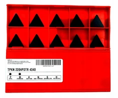 Karbidinės plokštelės tpkn 2204pdtr 4340 plienui