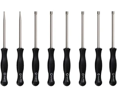 Karbiuratoriaus reguliavimo įrankių rinkinys Pac Man/small Head Pac Man/single D/small Head Single D/double D/hexagon Hex Socket / 21-teeth / 7-teeth Splined Screwdriver, skirtas 2 taktų mažiems varikliams (8 vnt.)