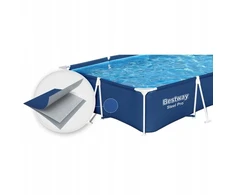 Karkasinis sodo baseinas su siurbliu 300 x 201 x 66 cm mega rinkinys 16in1 Bestway