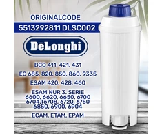 Kavos aparatas Kavos aparato vandens filtras nuo kalkių su originaliu kodu 5513292811 Dlsc002, skirtas Delonghi - pagamintas Italijoje Monteral