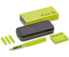 Kaweco Ice Sport Glow Marker rinkinys geltonas, 13 cm