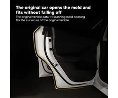 Keenso Automobilio Durų Sandarinimo Juostos, 8 Dalių Automobilio Sandarinimo Juostų Rinkinys, Guminis Triukšmo Mažinimas, Garso Izoliacija, Viso Kėbulo Sandarinimo Juostos, Lipdukai, Pakeitimas Model 3 Y, Numatytoji