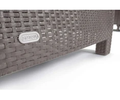Keter 3 vietų sodo sofa su Corfu pagalvėlėmis