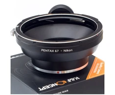 K&amp;f Concept Pentax 6x7 - Nikon adapteris, aukšta kokybė