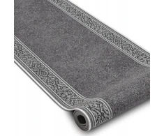 Kilimas, neslystantis takelis 80x160 cm Amazon Pilkas