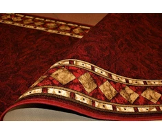 Kilimas/takelis 80x250 ant neslystančio pagrindo Cheops bordo