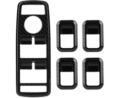 Kimiss 5 dalių automobilio abs langų jungiklio mygtuko dangtelis, skirtas a b c e cla gla glk ml gle klasės w204