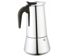 King Hoff Espresso kavinukas iš nerūdijančio plieno, indukcinis, kokybiškas, 6 puodeliai / 300 ml
