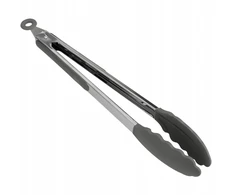King Hoff Kinghoff universalios silikoninės virtuvinės žnyplės, skirtos griliui, metalas-nailonas, 24 cm