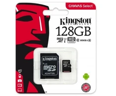 Kingston 128gb Micro Sd Class 10 atminties kortelė