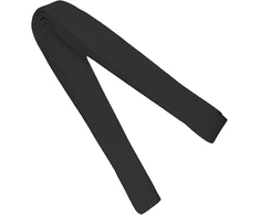 Kiuiom karate jiu-jitsu diržas, universalus dziudo diržas, kovos menų diržas, taekwondo diržas, taekwondo aksesuaras, skirtas sporto treniruočių įrangai, skirtas vyrams ir moterims, juodas, 180 cm