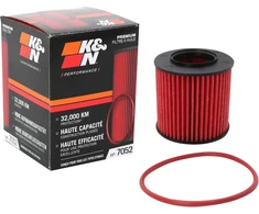 K&amp;n alyvos filtras - high performance series, suderinamas su audi, seat, škoda ir volkswagen (hp-7052), raudonas