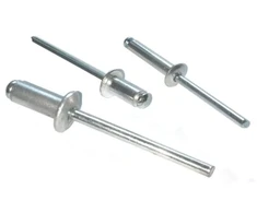 Kniedės 4x10 plieninės / plieninės traukiamosios 4 x 10 20 vnt