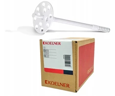 Koelner Fasadinis kaištis su įkalamais plastikiniu kaiščiu Ki-10 70 mm 250 vnt.