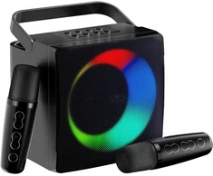 Kompiuterio kolonėlės Belaidis mikrofonas karaoke garsiakalbių rinkinys bluetooth su 2 mikrofonais
