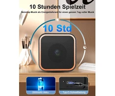 Kompiuterio kolonėlės Bluetooth kolonėlė, nešiojama muzikos dėžutė Bluetooth 5.3 su 10 valandų grojimo laiku, stereo garsas Bluetooth kolonėlė su bosu ir spalvinga šviesa, Usb C įkrovimo laidas, Ipx6 atspari vandeniui namams, sodui