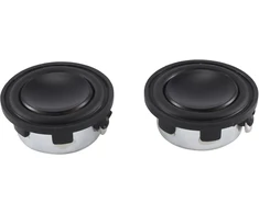 Kompiuterio kolonėlės Haptufer 2 x mini garsiakalbiai 1 colis 4 omai 3 w 28 mm šoninis garsiakalbis viso diapazono šoninis garsiakalbis bluetooth garsiakalbis