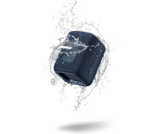 Kompiuterio kolonėlės Motorola Sound Rokr 300 Bluetooth 5.3 garsiakalbis - nešiojamas belaidis 7w garsiakalbis - Ip67 kompaktiškas garsiakalbis, atsparus vandeniui ir dulkėms - 12 valandų veikimo laikas, mėlynas