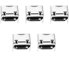 Kompiuterio kolonėlės Ototec 5x micro-usb įkrovimo prievado jungties modulis, suderinamas su jbl charge 3 bluetooth garsiakalbiu, atsarginis lizdas, dc lizdas, litavimas