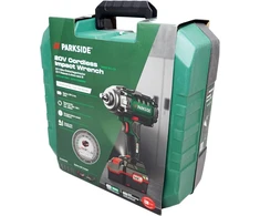 Komplektas - Parkside® 20 V akumuliatorinis smūginis veržliasukis Passk 20-li C4 + raktų pakabukas
