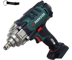 Komplektas - Parkside® 20 V akumuliatorinis smūginis veržliasukis Passk 20-li C4 + raktų pakabukas