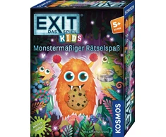 Kosmos 683733 exit® – žaidimas vaikams – monstrų dėlionės linksmybės, dėlionės žaidimas nuo 5 metų 1–4 vaikams, daugkartinio žaidimo, pabėgimo kambario žaidimas, exit žaidimas, žaidimas vaikams