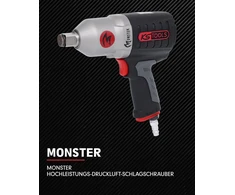 Ks Tools 515.3785 3/4" Monster didelio našumo smūginis veržliaraktis, 1690nm