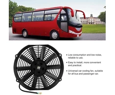 Kste 12 V automobilinis ventiliatorius universalus oro kondicionierius, 12 colių 12 V 80 W universalus automobilio oro kondicionieriaus variklio elektroninis ventiliatorius, automobilio priedai