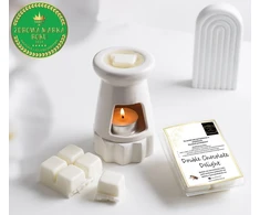 Kvapiasis vaškas Double Chocolate Delight - Candle by Visha