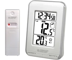La Crosse Technology Ws6810whi-sil temperatūros stotelė - balta/sidabrinė