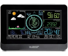 La Crosse Technology - ws6863 pusiau profesionali meteorologinė stotis su wi-fi jungtimi - juoda