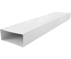 La Ventilazione stačiakampis baltas Pvc ortakis 220 mm x 90 mm Ct1229b