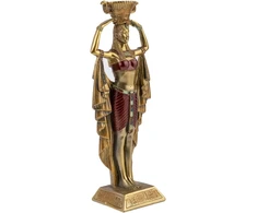 Lachineuse kleopatros statula 22 cm - statulos dekoracija egipto karalienė - egipto figūra - egipto biustas - originali dovanos idėja - interjero dekoravimas deivės mitologija